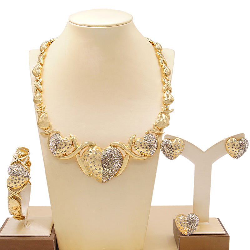 Set gioielli in lega di zinco
