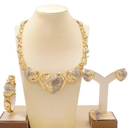 Set gioielli in lega di zinco