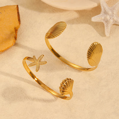 Bracciale stella marina conchiglia