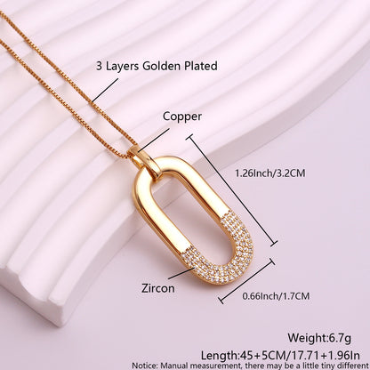 Gioiello con zircone ovale
