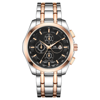 Orologio quarzo luminescente