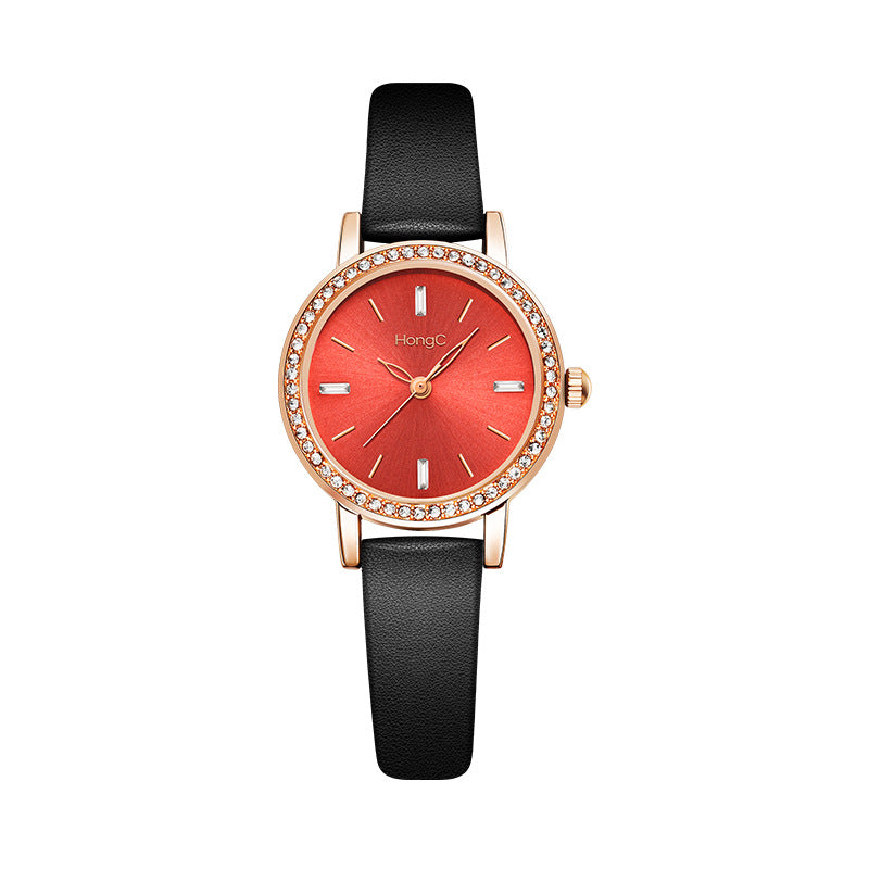 Orologio da donna con cristalli al quarzo
