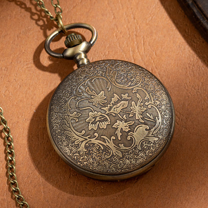 Orologio da tasca bronzo traforato