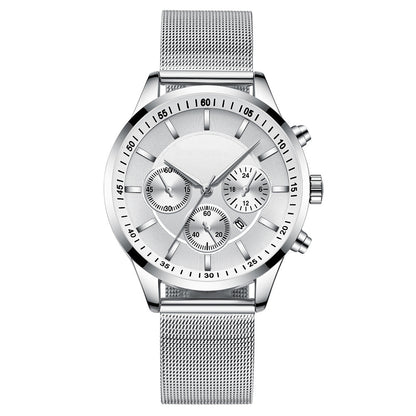 Orologio uomo mesh impermeabile