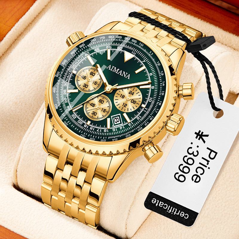 Orologio uomo cronografo al quarzo