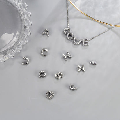 Collana lettere alfabeto da donna