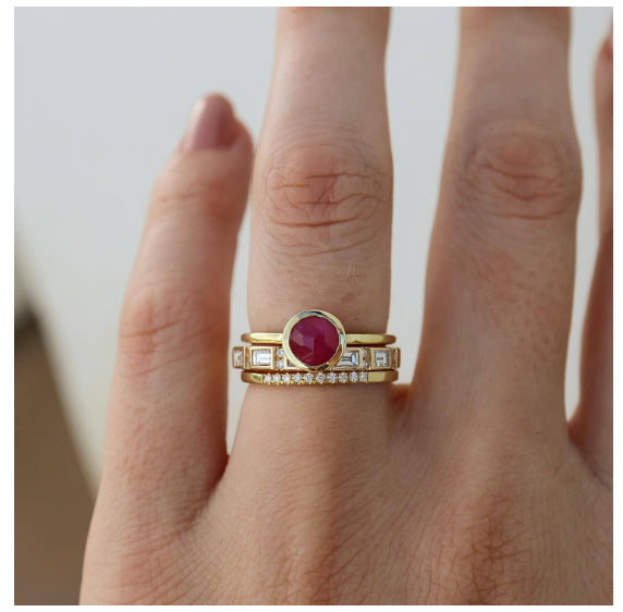 Anello donna semplice