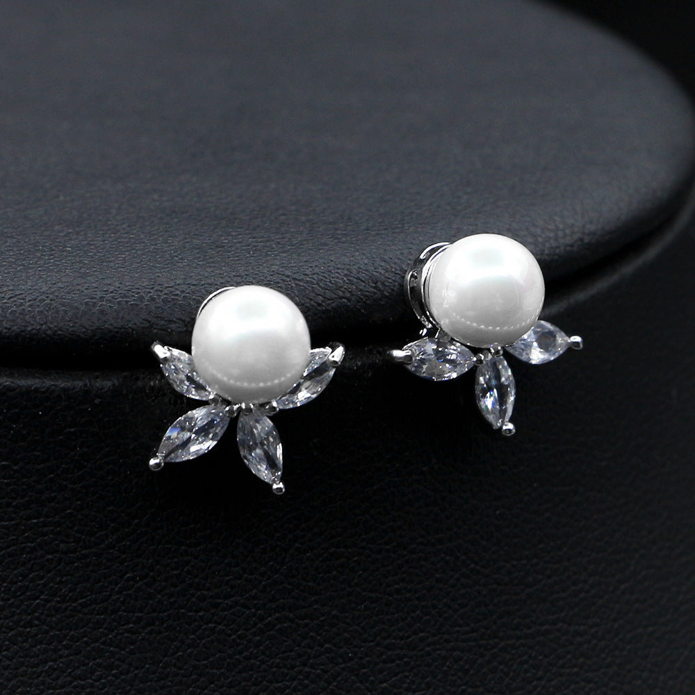 Set collana orecchini perle naturali