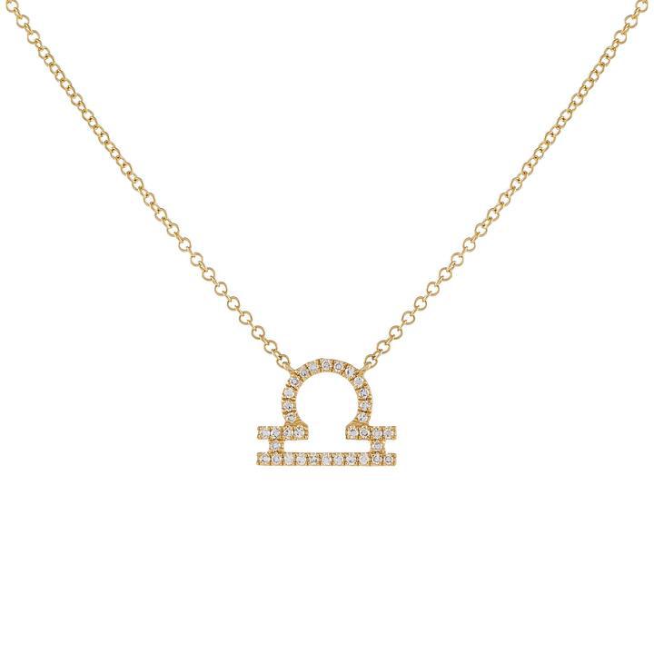 Collana zodiacale con zirconi