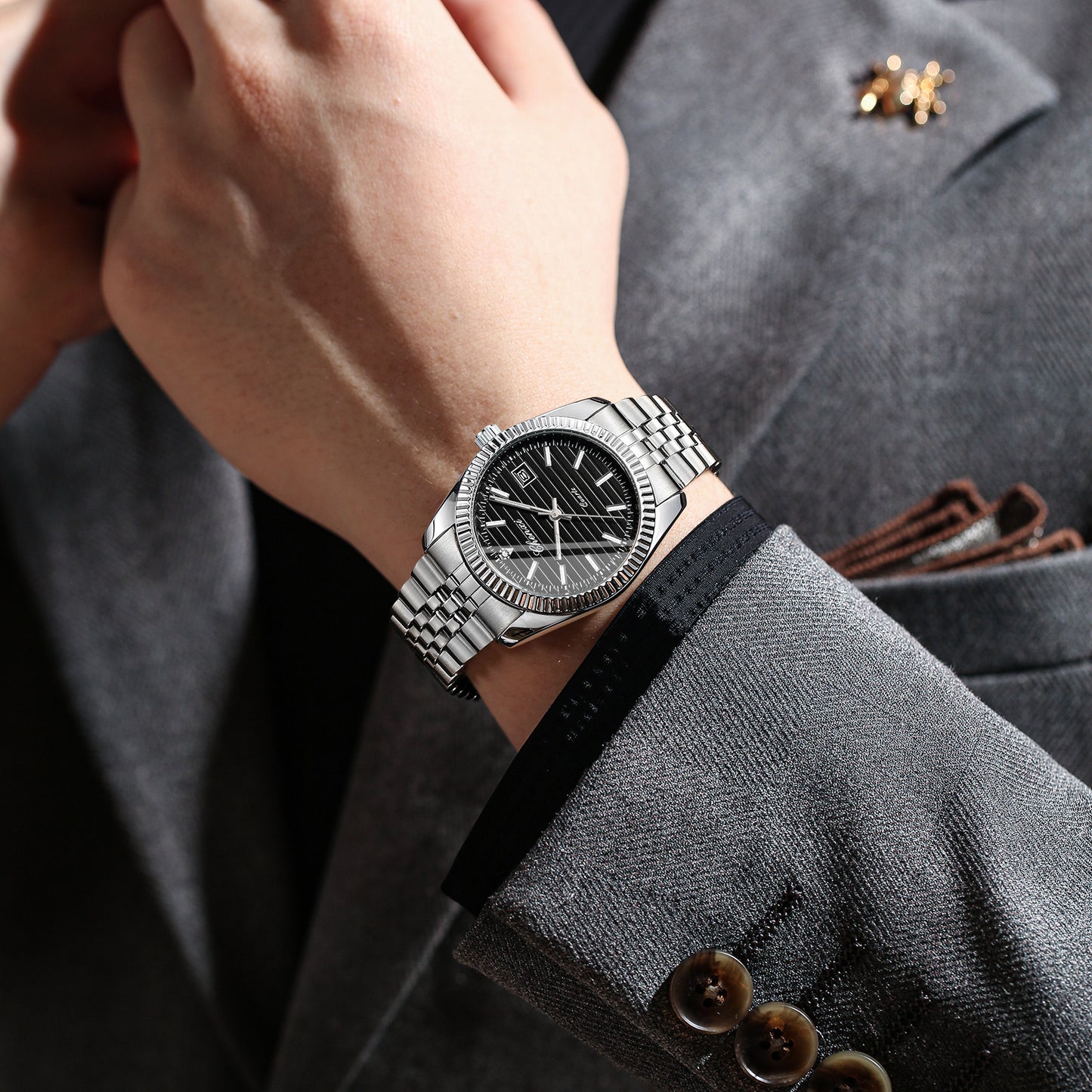 Orologio calendario luminoso
