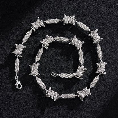 Collana catena cubana 3D