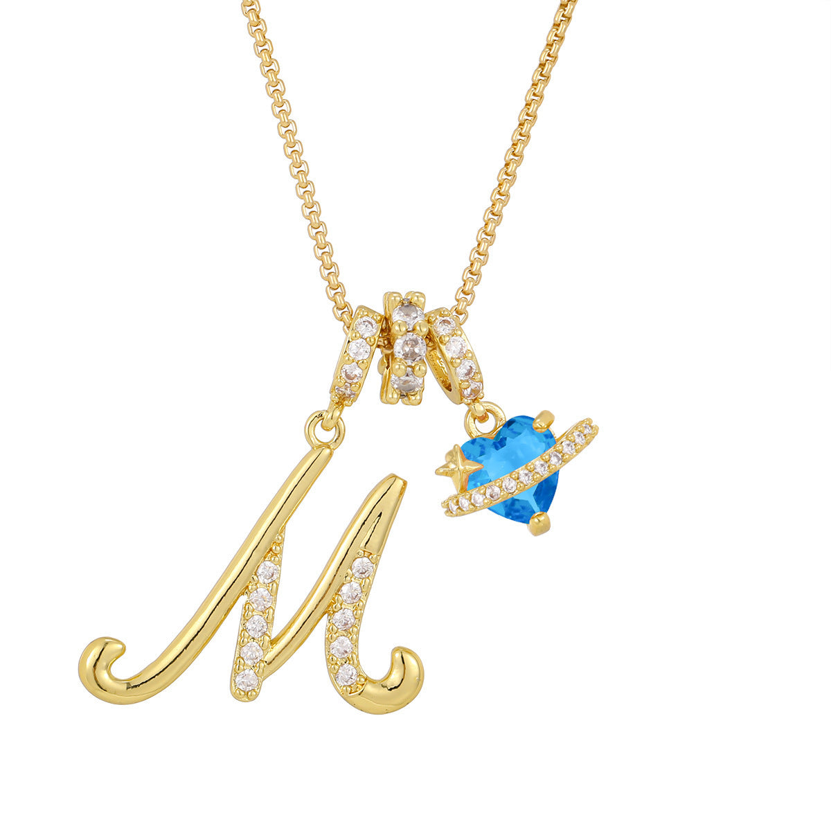 Collana lettere alfabeto da bambina