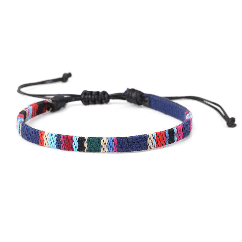 Braccialetto boho iridescente