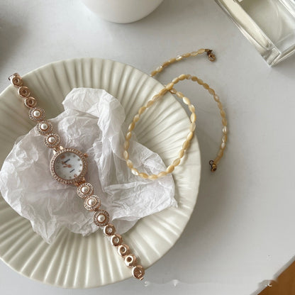 Orologio da Donna con Perle Naturali
