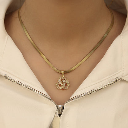 Collana Foglia di Gingko