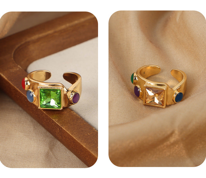 Anello pietra naturale da donna