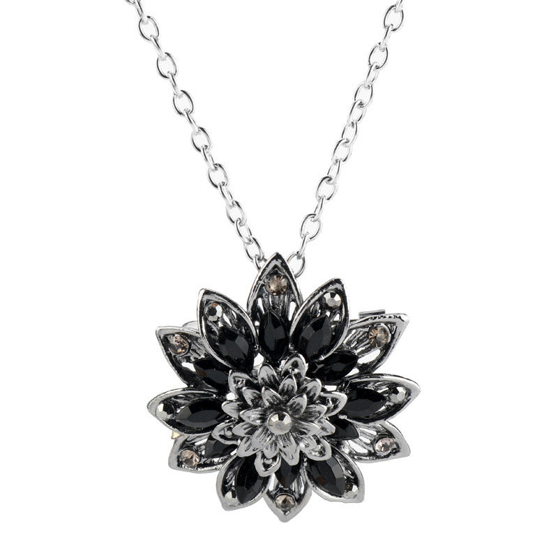 Collana dalia nera