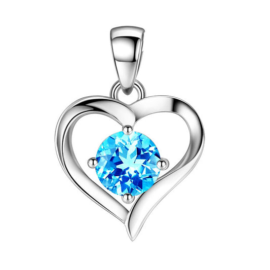 Collana con pendente cuore