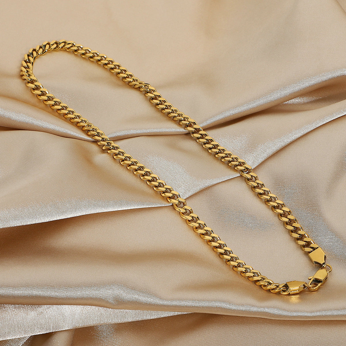 Collana acciaio inossidabile 4 mm