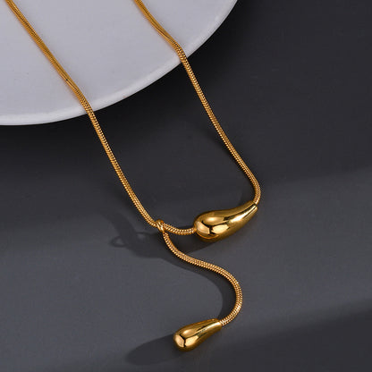 Collana acciaio al titanio