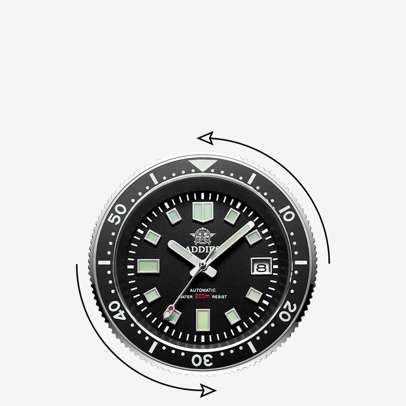 Orologio subacqueo luminoso