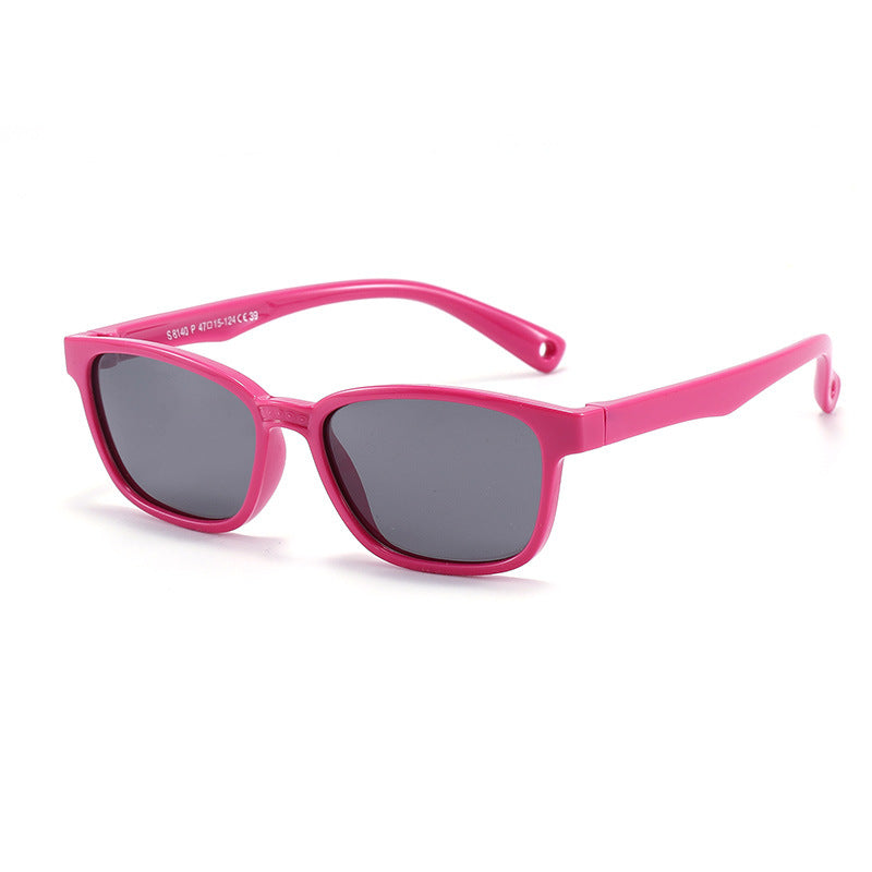 Occhiali da sole bambini silicone quadrati