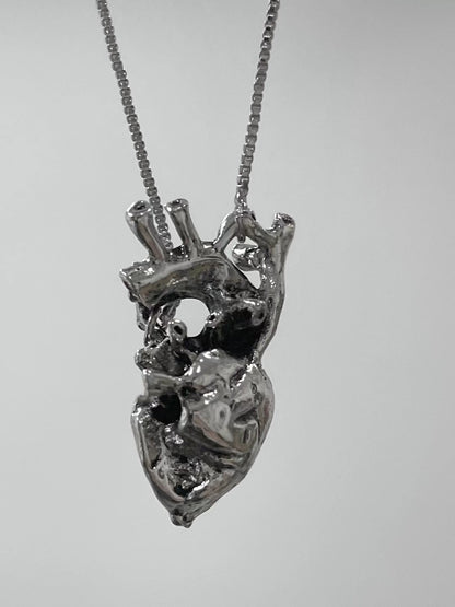Orecchini cuore stile gotico