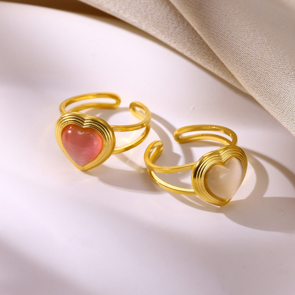 Anello Cuore Retrò
