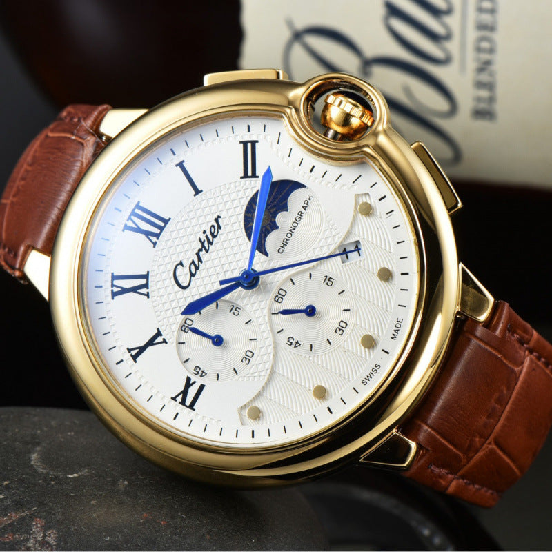 Orologio uomo business gomma