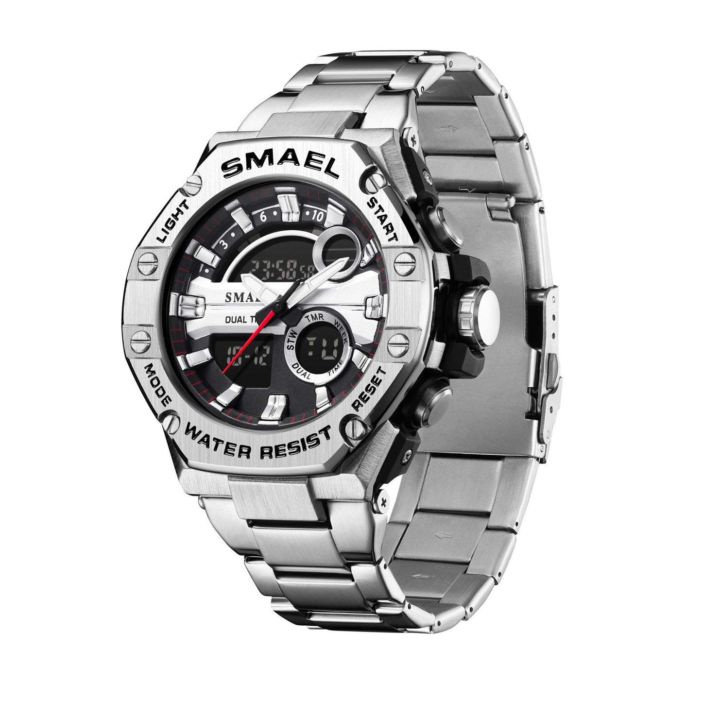 Orologio uomo doppio display