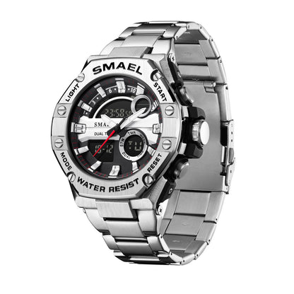 Orologio uomo doppio display