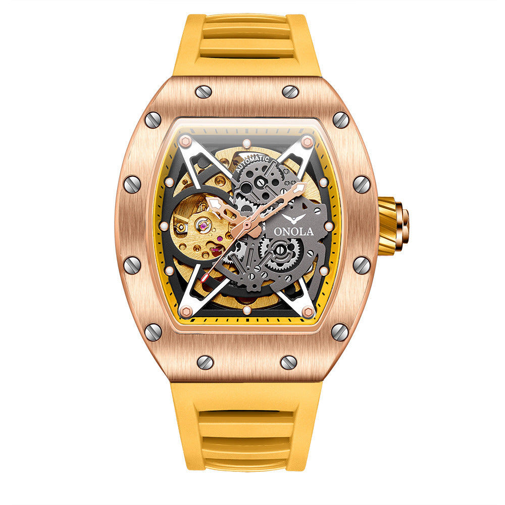 Orologio silicone automatico da uomo