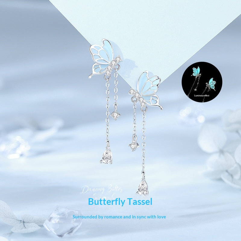 Collana Farfalla Luminescente