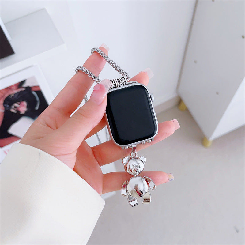 Orologio pendente con collana
