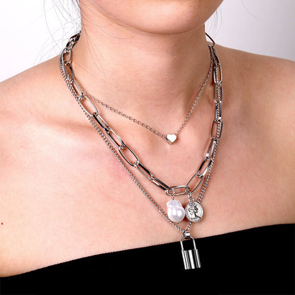 Collana perle barocche Retro personalizzabile