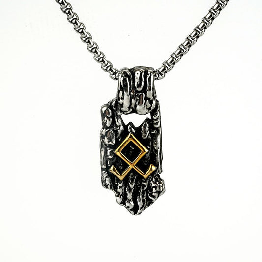 Collana rune vichinghe retro