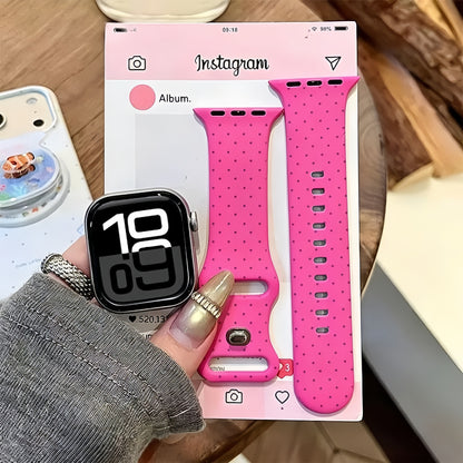 Cinturino silicone pois