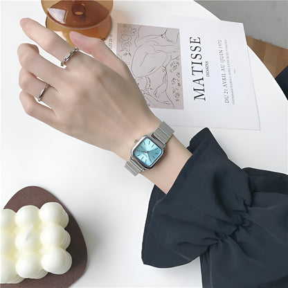 Orologio al quarzo in acciaio da donna
