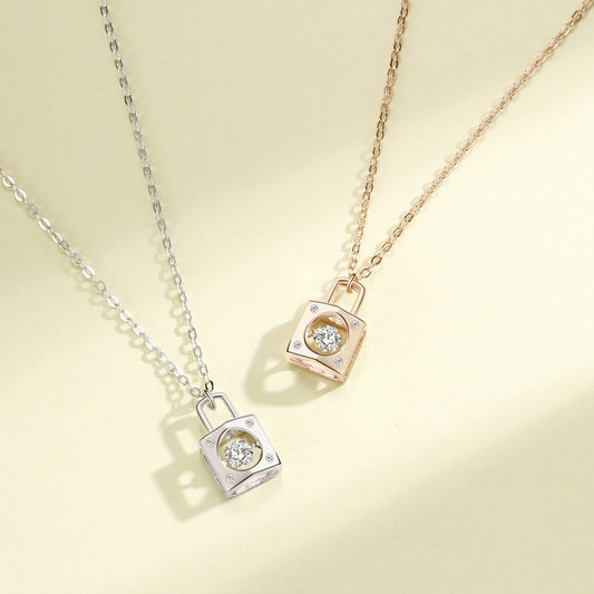 Collana lucchetto cuore