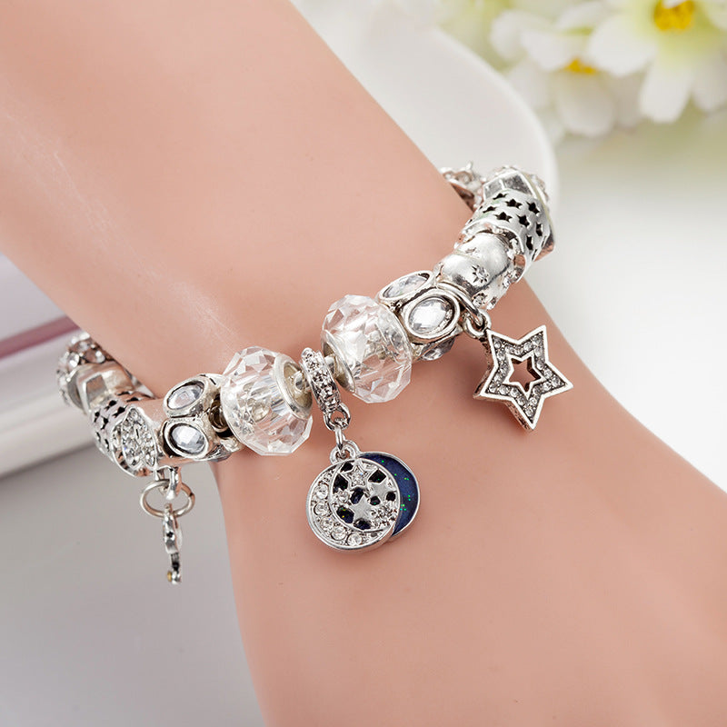 Bracciale stella con charm