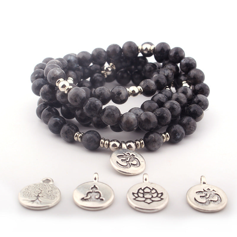 Bracciale con pendente loto