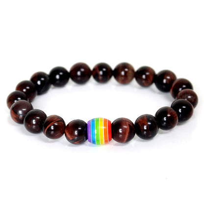 Bracciale arcobaleno coppia