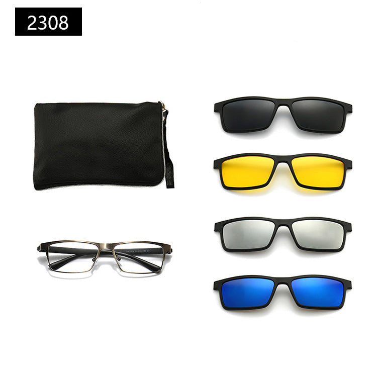 Occhiali da sole con astuccio