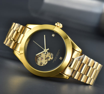 Orologio meccanico cavo casual