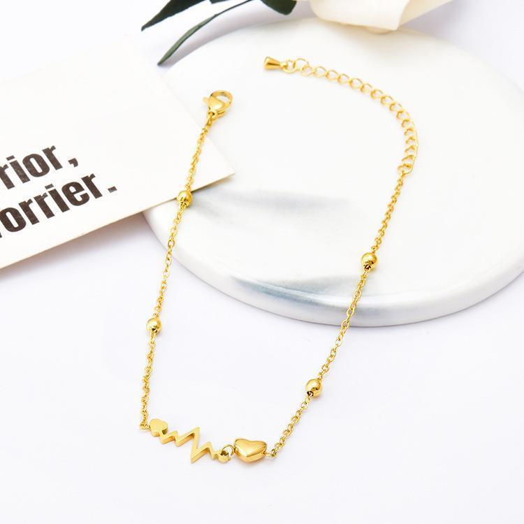 Cavigliera ECG oro 18k