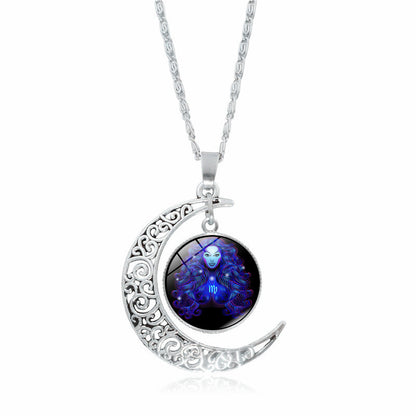 Collana segno zodiacale luna