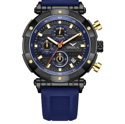 Orologio multifunzione impermeabile con cinturino in tela