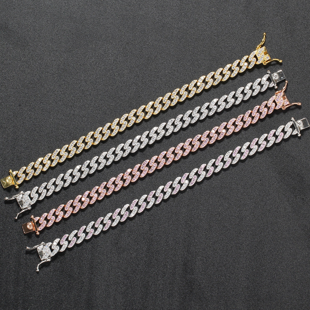Braccialetto cubano zircone