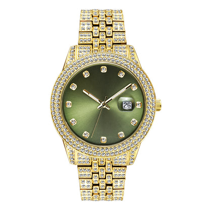 Orologio con cristalli luminescenti