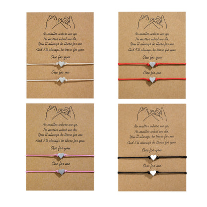 Bracciale doppio cuore
